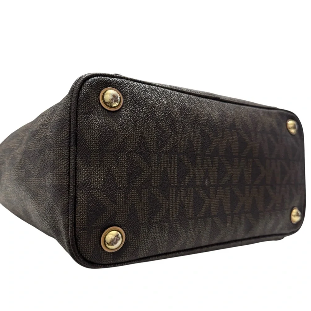 Michael‎ Kors Signature Tote in Brown 30S11TTT4B - Picture 6 of 11